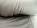 京东京造氧气格子夏凉被 A类抗菌透气空调被子可机洗纤维夏被 灰1.5x2m 实拍图
