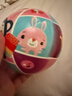 费雪（Fisher-Price）儿童玩具球 拍拍球彩印球10cm(狮子+猴子)2个装生日礼物礼品 实拍图
