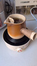 爱仕熊【半价处理】电陶炉围炉煮茶器小型烧水玻璃壶泡茶炉电磁炉电热炉 德国机芯：【仿炭火加热】耐用30年 旗舰品质：雪顶白【节能】 实拍图
