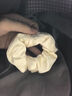 KOOGIS许妍同款超大睡眠枕头发圈女高级缎面大肠发圈不伤发真丝头绳发饰 实拍图