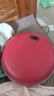 彩虹暖手宝 电热暖手器暖脚暖身暖手暖宝宝充电电热饼 （大号）红色 实拍图