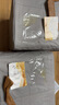 自然屋天竺棉衣服收纳箱衣物整理储物筐衣柜双层加厚可水洗折叠收纳盒袋 双层天竺棉-高品质-可水洗无异味 （47*28*20cm）喷塑实芯钢架 实拍图