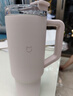 小米吸管保温杯 大容量冰霸杯 巨无霸水杯 316L不锈钢保冷杯 1L樱花粉 实拍图