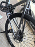 飛鸽（FG FLYING PIGEON）禧玛诺山地自行车铝合金内走线变速成人男女士青少年大中小学生车 战神2代-禧玛诺27速-油刹-灰色 26英寸(适合身高160-185cm) 实拍图