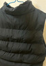 【清仓捡漏】马甲男士休闲百搭加厚秋冬防寒保暖坎肩加棉背心 黑色 5XL 建议180-200斤 实拍图