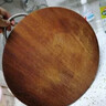 双枪黑金檀木整木切菜板加厚加大圆形砧板实木家用案板面板菜墩35*3 实拍图