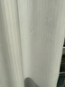 OCG幻影纱测量安装窗帘纱帘透光不透人客厅飘窗阳台白色窗纱 白色加厚版挂钩 宽3X2.7高可改短 米 实拍图
