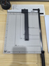 得力A4钢质切纸机 手动切纸刀裁纸刀裁纸机铡刀金属钢制照片裁剪相片割纸办公家用小型300×250mm 8014 实拍图