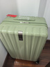 汉客行李箱女拉杆箱男大容量双层拉链密码旅行箱26英寸绿 81升巨能装 实拍图