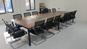 YOE.FTY会议桌长方形大型会议长桌培训桌长条办公桌工作台小型会议室桌椅 2.8*1.3米会议桌 实拍图