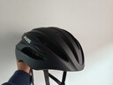 喜德盛（xds）公路山地自行车水壶架挡泥板锁打气筒车前包坐垫套头盔尾灯配件 黑色头盔 L码 推荐头围59-61CM 实拍图