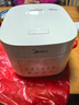 美的（Midea）低糖电饭煲电饭锅0涂层3升2-3人无涂层316L不锈钢内胆一键柴火饭家用多功能MB-3E91LS 实拍图