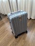 汉客行李箱男拉杆箱女登机箱镇店之宝双层拉链密码箱子旅行箱20英寸灰 实拍图