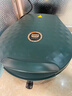 东菱星电饼铛家用 电饼档 煎饼锅 煎烤机烙饼锅三明治机70mm加深 早餐机 600KS墨绿-直径34cm（下盘可拆卸） 实拍图