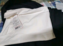 京东京造长袖t恤男5A抑菌新疆棉圆领衣服男装打底衫 白色 M 实拍图