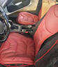 齐选汽车坐垫四季通用高档轻奢全皮单片座椅垫夏季透气座垫车内装饰 火山红【纳帕皮打孔】单坐垫 实拍图