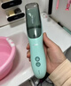 易简（yijan）婴儿理发器自动吸发儿童理发器宝宝剃头器新生儿剪发电推子X18白 实拍图
