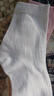 【双针女袜】袜子女秋冬季纯色双针中筒袜不起球休闲中长腰女 双针中筒 5双 实拍图