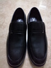 意尔康皮鞋秋季商务休闲套脚皮鞋舒适牛皮中老年爸爸鞋 97689W 黑色 39 实拍图