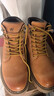 骆驼（CAMEL）王俊凯同款马丁靴高帮秋户外工装大黄靴男 G15W136025 沙漠黄 40 实拍图