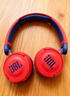 JBL JR310BT 头戴式无线蓝牙儿童耳机【国家补贴】益智玩具沉浸式学习听音乐英语网课学生耳机 星耀红 实拍图