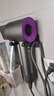【国家3C认证丨45亿负离子护发】高速无叶吹风机家用负离子静音大功率不伤发恒温速干吹风筒华强北 【官方顶配-单风嘴】经典森紫 45亿水润负离子护发 【2025新款丨顶配1:1版本】1.8米线长礼盒装 实拍图