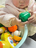 欣格儿童过家家切蔬菜水果玩具切切乐可剥仿真橘子收纳桶40件生日礼物 实拍图