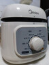 美的（Midea）一人食电压力锅1.8L 白玉晶釜 开盖火锅 一键排气 免浸泡杂粮饭1-3人家用MY-E2400电饭煲高压锅 实拍图