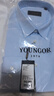 雅戈尔（YOUNGOR）长袖衬衫男纯色DP免烫衬衫棉质面料抗皱易打理新品 VLDP12134IJA浅蓝 41 实拍图