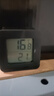 家用电子温湿度计室内干湿家用温湿度显示器迷你便携高精度壁挂式静音 黑色1个装 实拍图