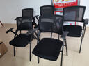 海艾珈培训椅带板折叠椅办公椅洽谈椅会议椅可折叠学习椅 带桌板 实拍图