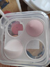 黎倾草莓慕斯美妆蛋【4个】化妆蛋彩妆不吃粉海绵粉扑粉底扑干湿两用 实拍图