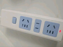 公牛（BULL）插座/插线板/插排/排插/接线板/宿舍家用桌面拖线板  3C认证  4位总控开关全长5米 GN-B3220  实拍图