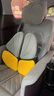 诺泰（nuotai）人体工学腰靠办公室久坐护腰坐垫靠垫汽车腰部腰托靠背垫K09黄色 实拍图