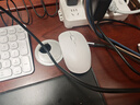 雷柏（Rapoo）9300S 99键无线/蓝牙多模键鼠套装 刀锋超薄紧凑便携无线键盘 支持Windows/MacOS双系统 白色 实拍图