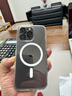 绿联 适用苹果13Pro手机壳iPhone13Pro磁吸壳 MagSafe无线充电 防摔抗指纹防磨防震 超薄保护套 透明  实拍图
