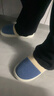 洁丽雅（Grace）棉拖鞋男士秋冬季室内防臭防滑居家保暖厚底踩屎感拖鞋男款冬天 实拍图