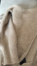 优衣库女装舒芙蕾拉链针织开衫/毛衣毛衫外套25新款480490 31 米色 XL /165/92A 实拍图