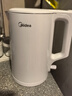 美的（Midea）电烧水壶电热水壶家用1.5L容量316L母婴级不锈钢无缝内胆双层防烫自动断电MK-HJ1566-PRO 实拍图