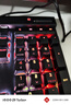 美商海盗船(USCORSAIR) K70 RGB PRO 机械键盘 游戏键盘 全尺寸 8000Hz 竞技模式 铝框体 黑色 樱桃红轴 实拍图
