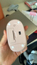 罗技（Logitech）M196 无线蓝牙鼠标 办公鼠标 笔记本商务办公家用 小巧便携 对称手型 玫瑰粉 实拍图