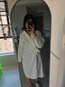 范爷家珊瑚绒浴袍浴巾可穿长袖浴裙家用速干吸水柔软亲肤不掉毛睡袍学生 实拍图