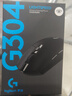 罗技（G）304 LIGHTSPEED无线鼠标 游戏鼠标 轻质便携 鼠标宏 绝地求生FPS英雄联盟吃鸡 生日礼物 黑色 实拍图