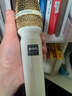 BBSDM58专业级有线麦克风话筒户外家用唱K歌通用表演出音响动圈麦克风 DM58曜金黑标配【简约版不带卡侬线】 实拍图