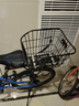 自行车后车筐山地车篮儿童折叠车后置篮子单车电动车后篮加大车篓书包架 铝合金货架+后车筐 实拍图