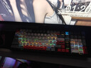 机械蜂X100 电竞游戏键盘铝坨坨 三模有线/蓝牙/无线 客制化机械键盘 长续航电竞游戏 HMX蜂蜜轴-星耀黑X100Max 实拍图