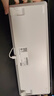联想（Lenovo）MK9机械键盘电竞游戏有线GASKET结构98配列单光音量旋钮键线分离全键无冲适配拯救者电脑 樱花白 实拍图
