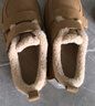 热风加绒勃肯鞋女2025年冬季新款复古魔术贴雪地靴保暖厚底棉鞋子 02棕色 38 实拍图