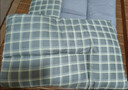 洁丽雅（Grace）床褥软垫舒适透气软垫四季可折叠防滑垫双人床褥1.5米床 灰格 实拍图