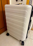 90分行李箱24英寸莱茵河经典款 拉杆箱大容量旅行箱密码箱百合白 实拍图